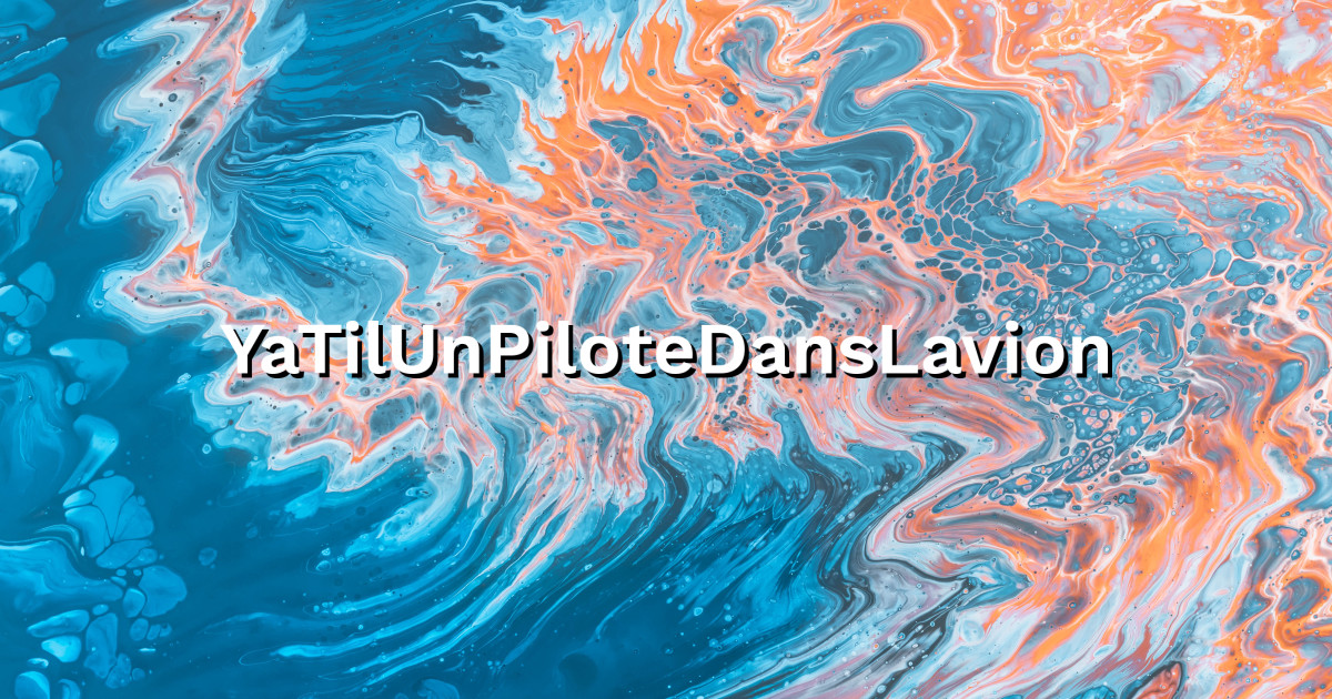 yatilunpilotedanslavion - Responsable Production