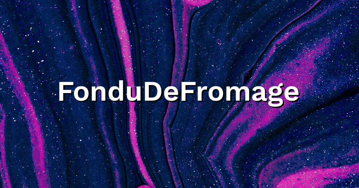 FonduDeFromage - Vendeur spécialiste fromage - Super U Thouaré